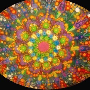 Acrylic on wood original